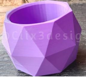 vaso en 3D